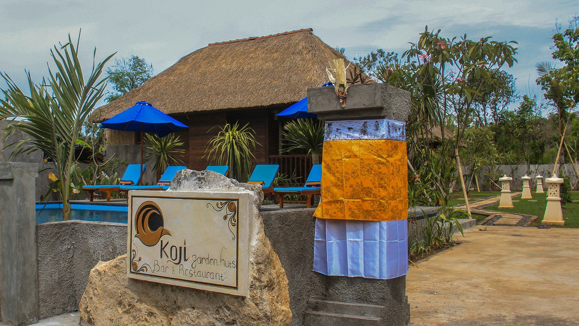 Koji Garden Huts Hotel นูซาเลมโบงัน ภายนอก รูปภาพ